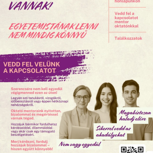 Mentor Oktatóink Érted vannak! 